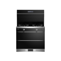 亿田 entive J05X 集成灶 消毒烘干柜 储物柜 油烟机 5.0Kw大火力 集成灶一体灶家用消毒(天然气)