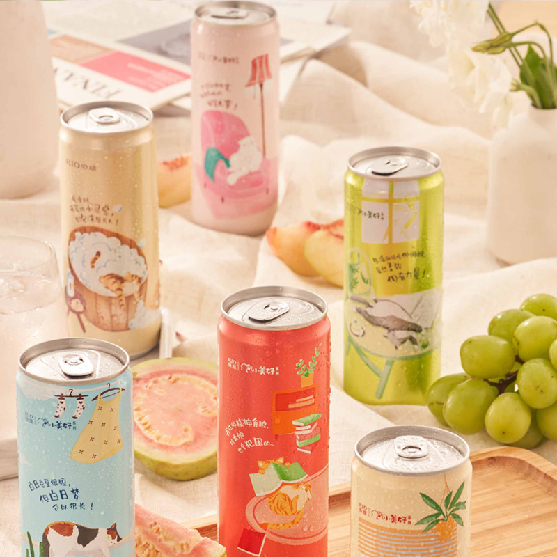 RIO锐澳微醺3度鸡尾酒洋酒小美好系列330ml混合6口味10罐装果酒高清大图