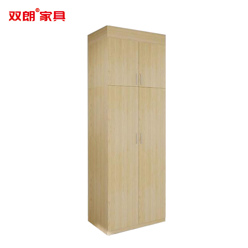 双朗 衣柜 L2208017 1000*600*2600mm 浅胡桃色 件高清大图