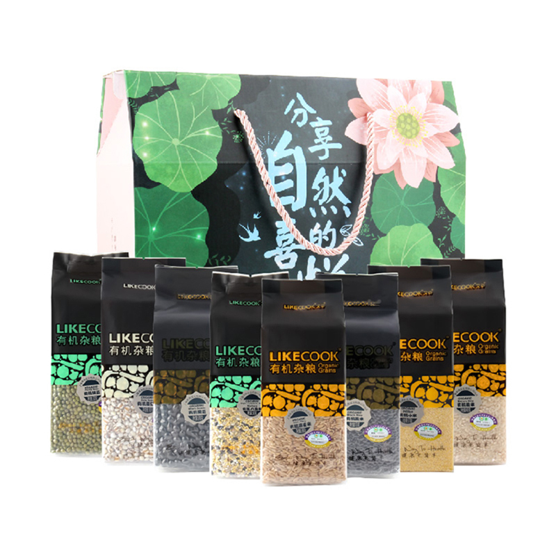 艾谷天上珍味-有机杂粮礼盒8品2.9kg*1份