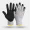 得力(deli) 防切割丁腈涂层手套9.5码 DL521041 灰 3副起订