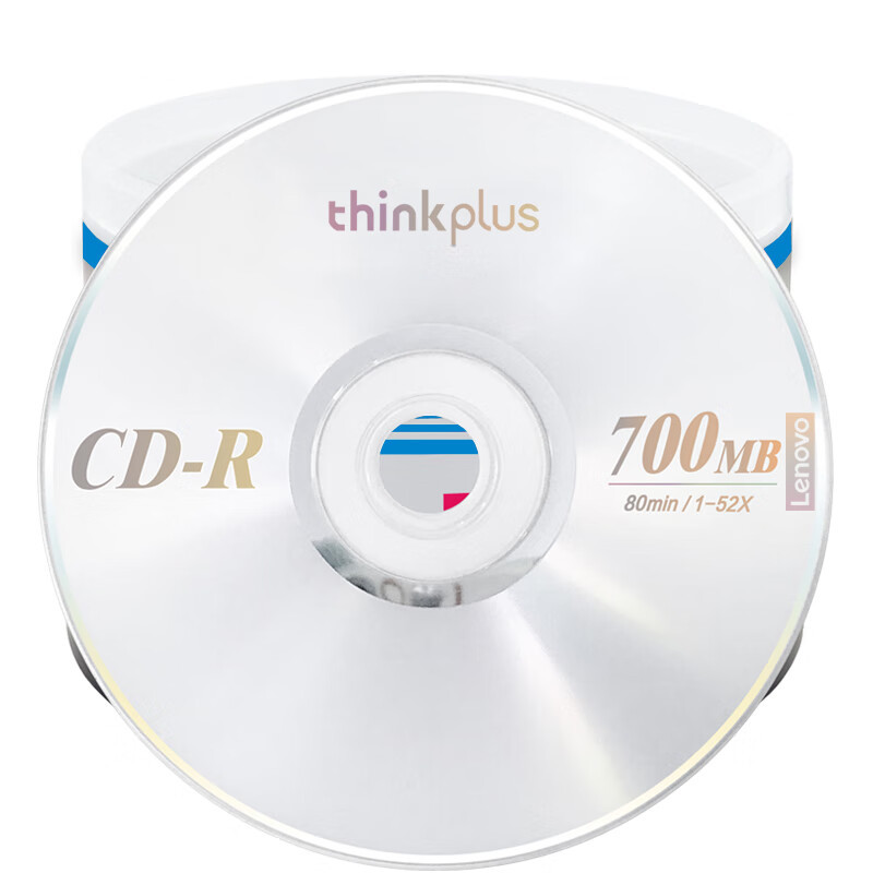 联想 CD-R 光盘/刻录盘 52速700MB 办公系列 空白光盘0555