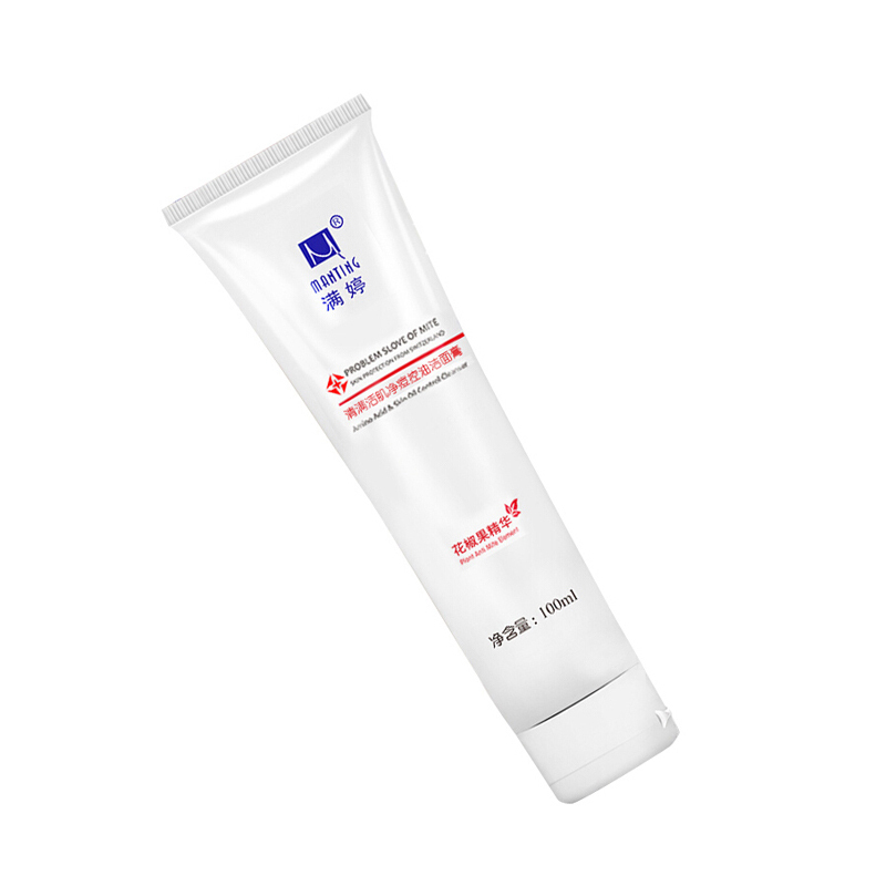 满婷 (Manting) 清满活肌净痘控油洁面膏100ml/瓶(控油平衡 面部清洁 去角质深层清洁 洁面乳)