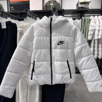 NIKE耐克连帽棉服运动休闲保暖女装外套DJ6996-100 DGU M DJ6996-100