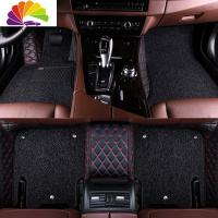 舒适主义雷诺 科雷傲 科雷嘉 讴歌CDX MDX RDX TLX-L 专用全包围汽车脚垫 脚垫[双层+丝圈-黑红色]