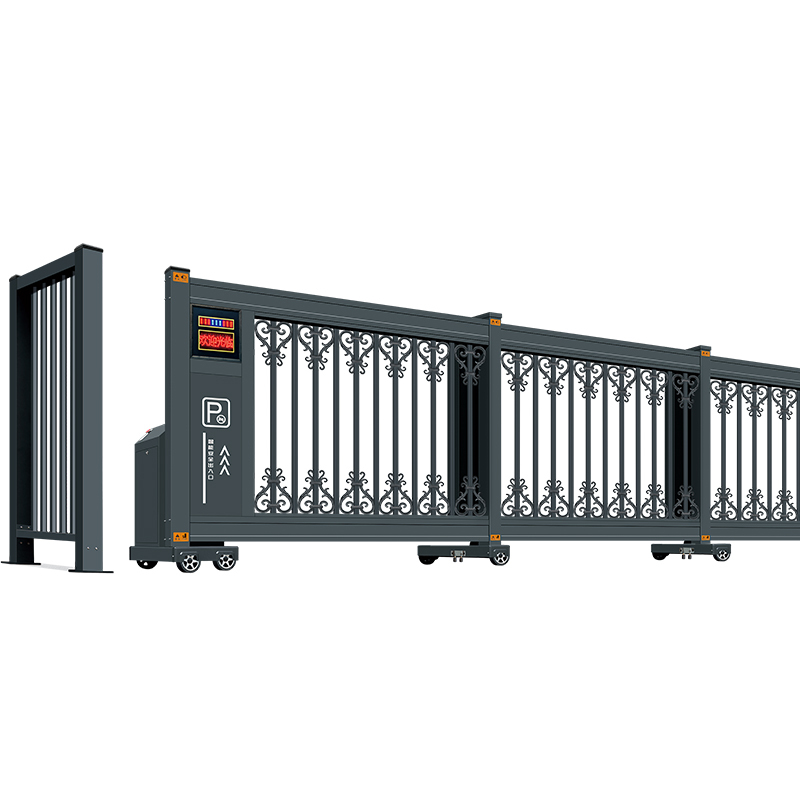 红泰吉dh系列小区电动金属大门段滑门平移门