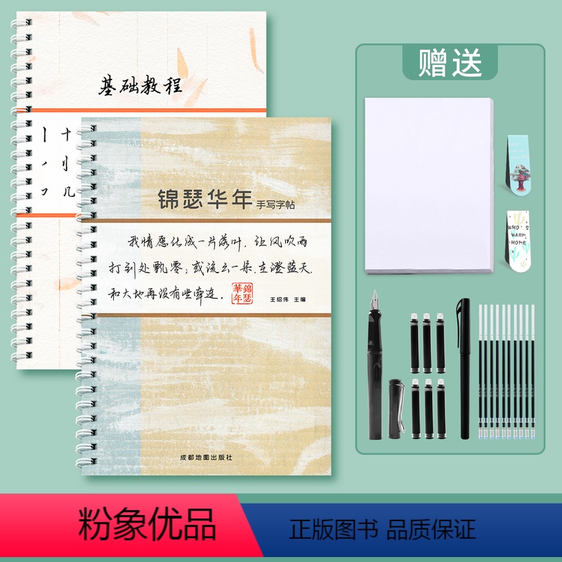 行楷基础入门+行楷临摹【2本装】 【正版】行楷临摹字帖成人硬笔书法练字本行书练字帖成年漂亮手写体临摹初学者入门速成大学生