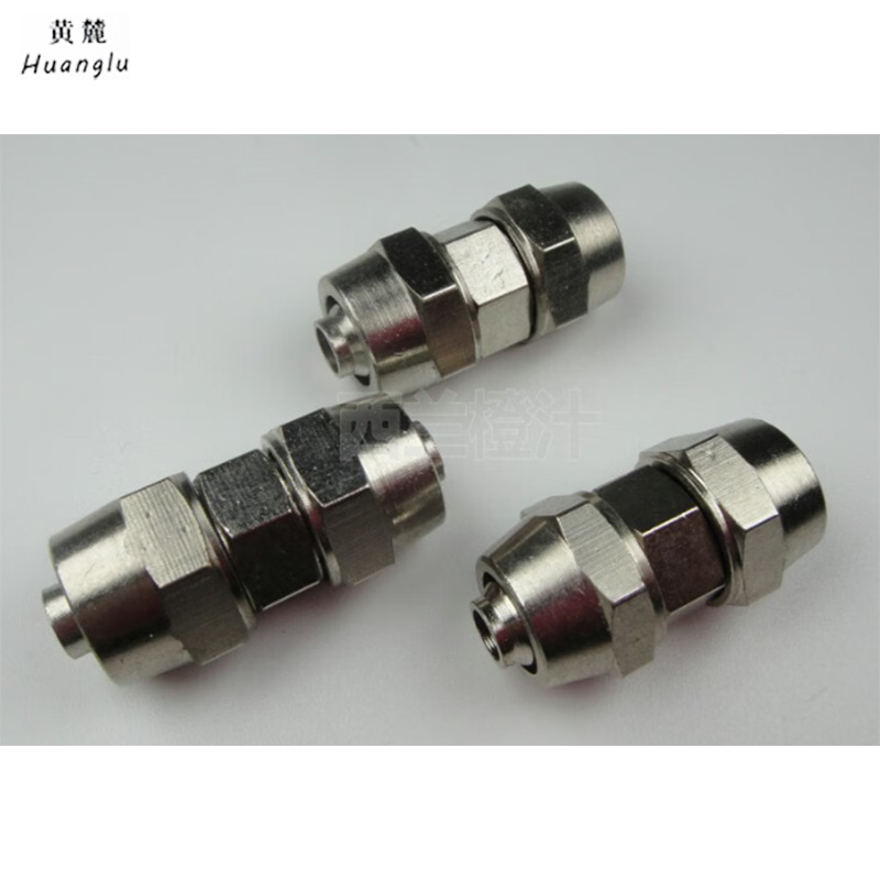 黄麓 高压气管接头 不锈钢 G1/2-φ12*8 个 多用工具 耐用便携实用多功能高清大图