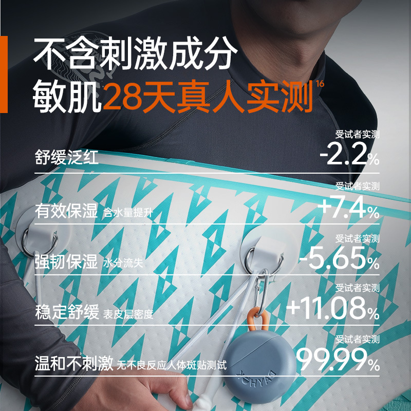 地壳 防水倍护物理防晒霜 40g高清大图