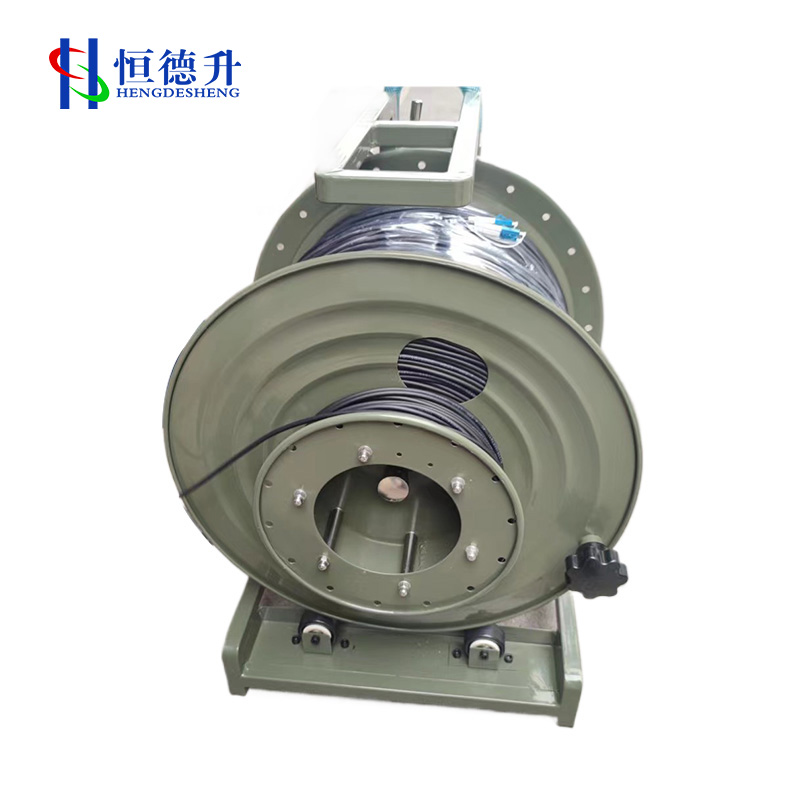 恒德升 铠装光缆HDS-A497S-FC-1KM 户外通信基站应急抢修放缆车缆线单模双芯 FC头转FC头 1000米高清大图