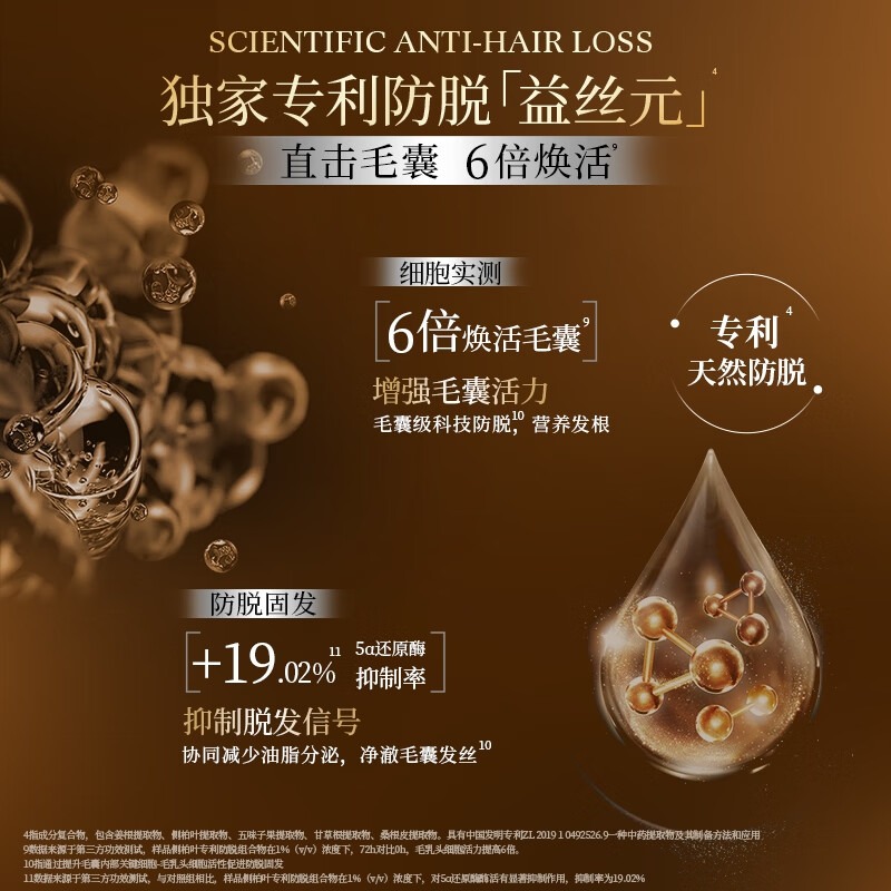 滋源[云旗代言]发膜防脱养护强韧发丝深层修护护发素235g头皮可用高清大图
