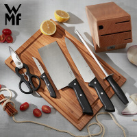 福腾宝(WMF) 福满家系列七件套 不锈钢炒锅汤锅奶锅煎锅平底锅刀具套装组合 自营