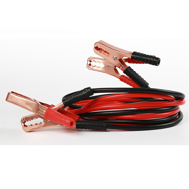 敬平汽车电瓶线搭火线纯铜搭铁线搭电线连接线夹子过江龙应急启动电源