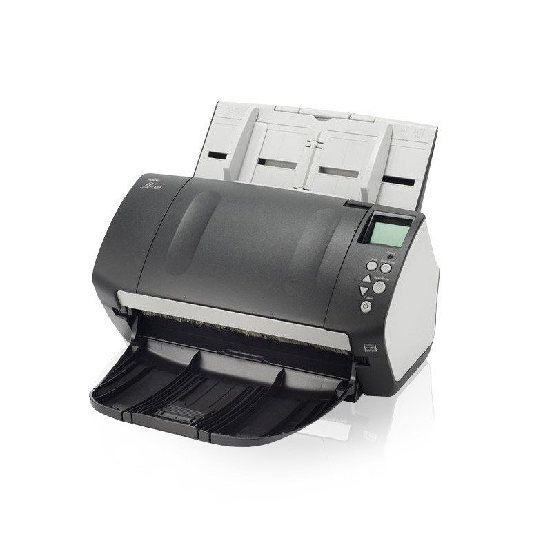 富士通(FUJITSU)Fi-7160扫描仪A4高速双面自动进纸馈纸式扫描仪 黑色