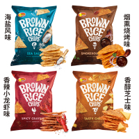 澳洲 SunRice尚米滋 休闲 膨化网红零食 膨化食品 非油炸 粗粮薄脆 干酪+烧烤+香辣+海盐 600g组合装