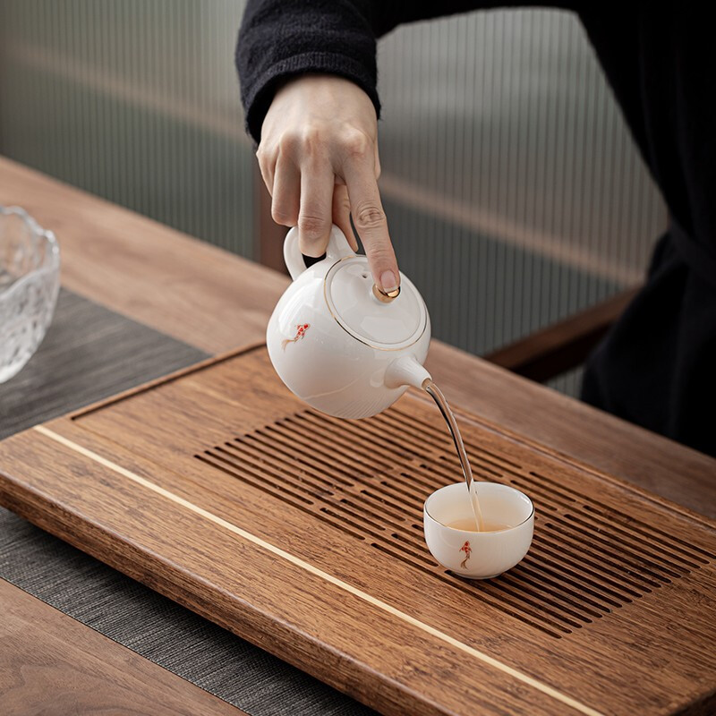 苏氏陶瓷(SUSHICERAMICS) J0439 50*24cm 茶盘茶托 (计价单位:个)高清大图