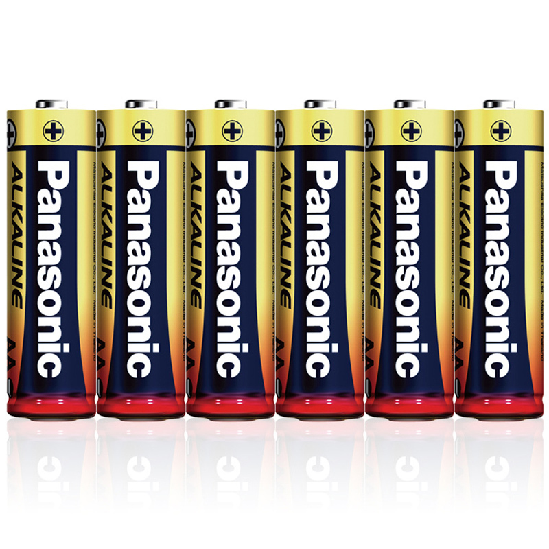 松下(Panasonic)通用碱性5号五号干电池24粒盒装适用于遥控器玩具话筒挂钟录音笔门铃鼠标闹钟键盘计算器