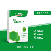 三棵树腻子粉 内墙腻子粉找平涂料抗碱耐潮内墙面层腻子15KG10袋起拍
