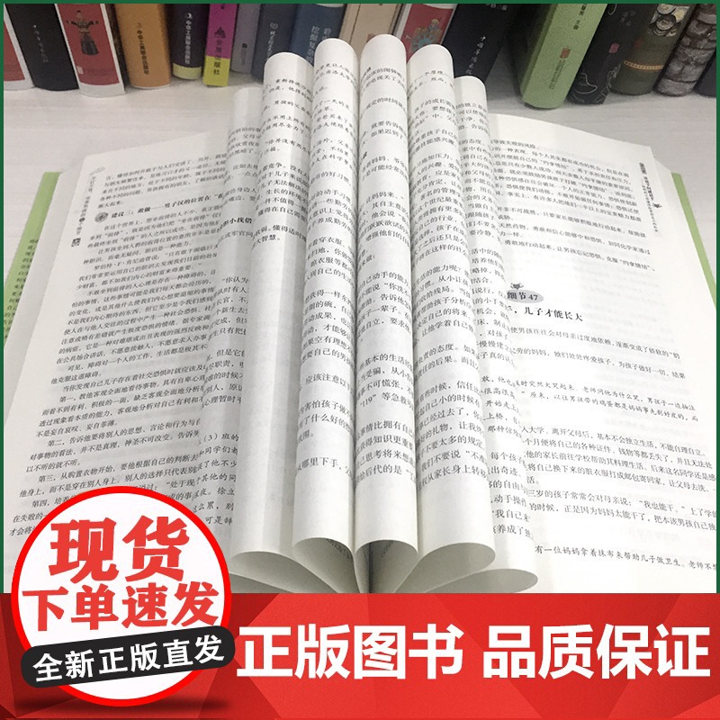 正版 不打不骂穷养男孩的100个细节 家庭教育早教育儿书籍 男孩这样管就对了 培养了不起优秀男孩 好妈妈胜过好不吼不叫教高清大图