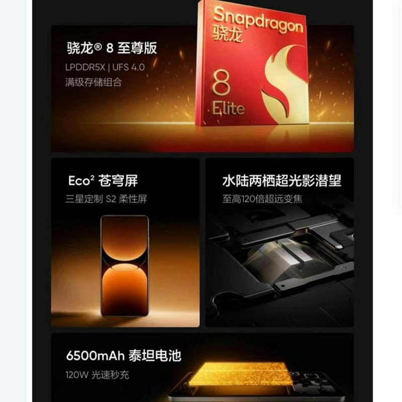 [全新]真我GT7 Pro 火星 12GB+256GB 骁龙8至尊版 120Hz三星屏 120W 6500mAh大毫安高清大图