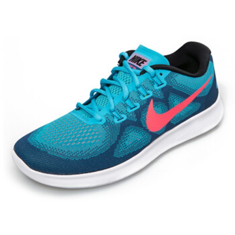 NIKE耐克运动鞋男子FREE RN赤足飞线缓震跑步鞋 880839-402