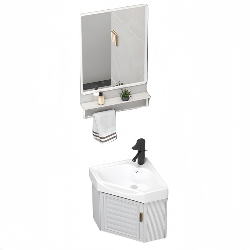 悦兴诚 浴室柜 洗漱台+方镜42*42*48cm