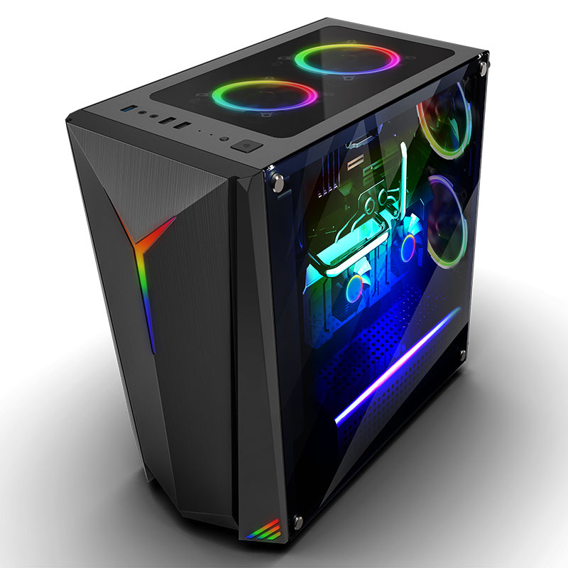 世纪之星 i7级六核至强E5 2620/GTX1050Ti 4G独显/16GB内存/256GB固态+500G机械盘 家用办公游戏电脑 组装机 台式机 组装电脑 台式电脑 电脑主机