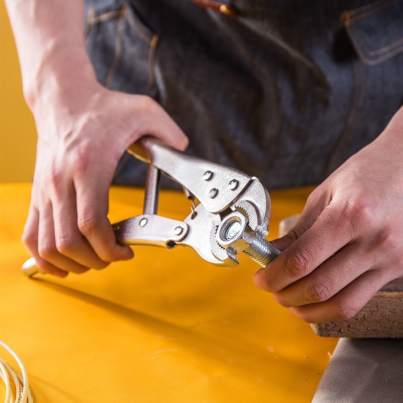 钳子\夹子 得力 DL2001-7 大力钳高清大图