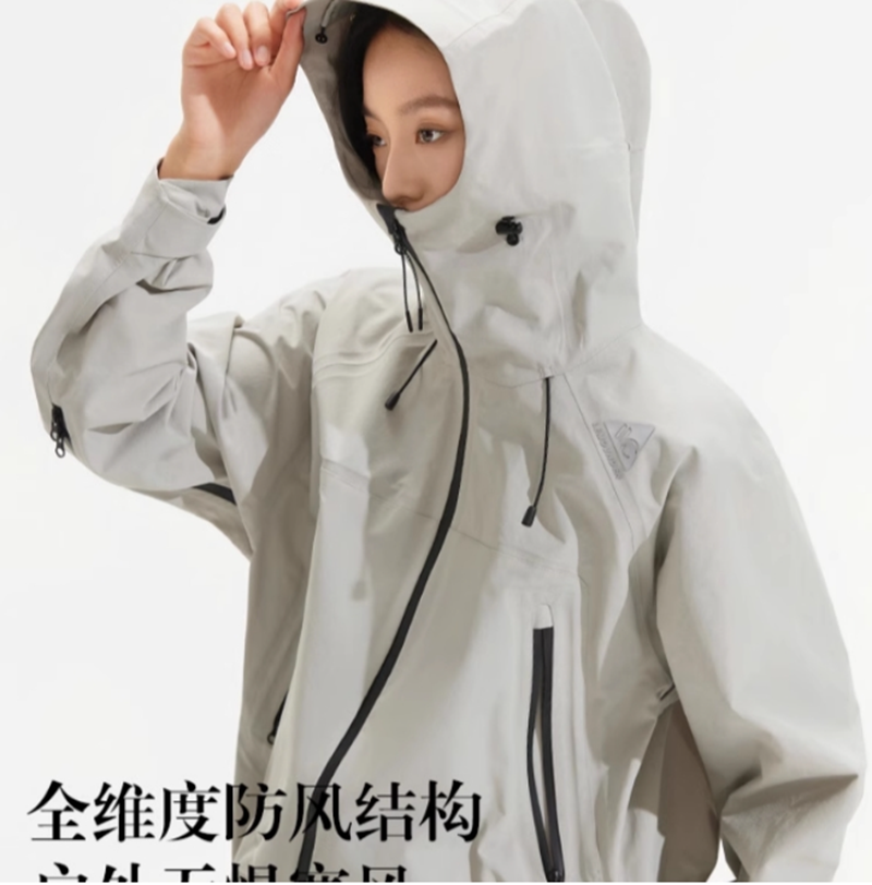 VVC硬壳冲锋衣·觉醒者幻影黑S高清大图