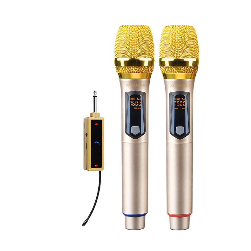 山水sansuim21无线话筒家用唱歌k歌舞台演出会议专业动圈唱歌u段户外