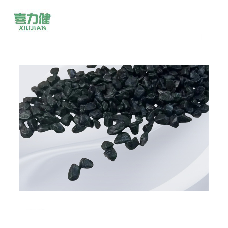 喜力健 天然砾石 1.2*1.5CM-打蜡黑色 袋高清大图