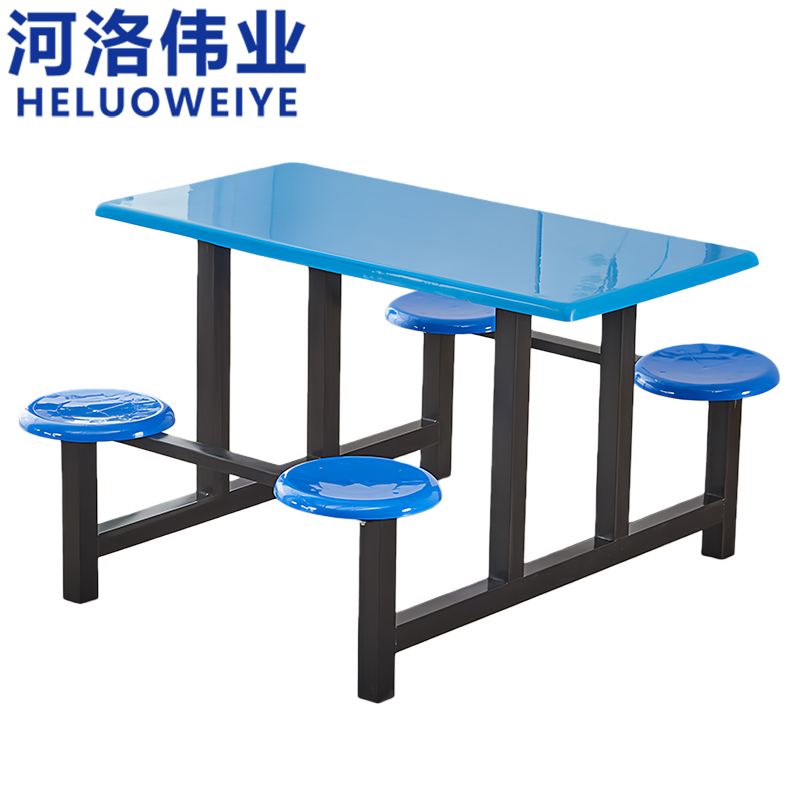 河洛伟业 食堂餐桌高清大图