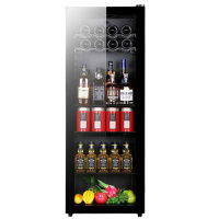 奥克斯冰吧162L小型立式水果饮料柜SC-162A248D