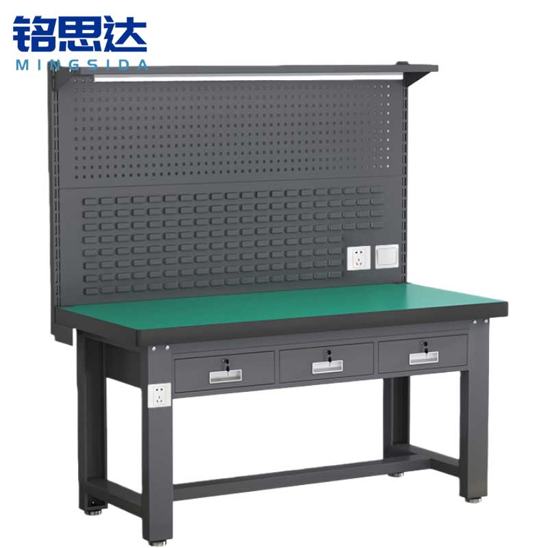 铭思达钳工操作台2.1米平三抽张