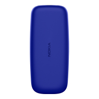 诺基亚(NOKIA) 诺基亚105 单卡 蓝色 直板按键 移动 联通2G 老人机 学生机 备用功能机