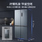 美的(Midea) 慧鲜系列465升十字四开对开门风冷无霜一级能效超大容量家用囤货冰箱 BCD-465WTPZM(E)