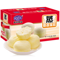 港荣(Kong WENG) 蒸蛋糕奶香原味900g营养早代餐美食品点心口袋面包小吃