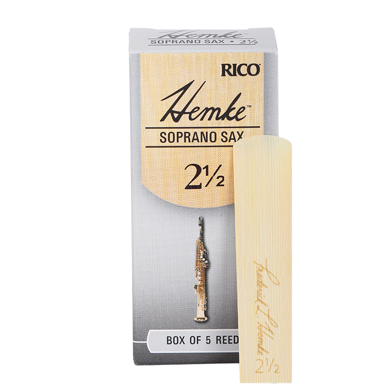 RICO 达达里奥 RHKP5SSX250高音萨克斯哨片瑞口Hemke 赫姆克2.5号降B调Soprano 5片装