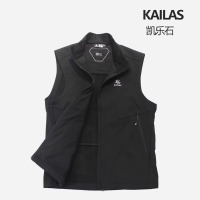 KAILAS凯乐石户外运动男款软壳外套登山徒步防风透气耐磨软壳马甲背心