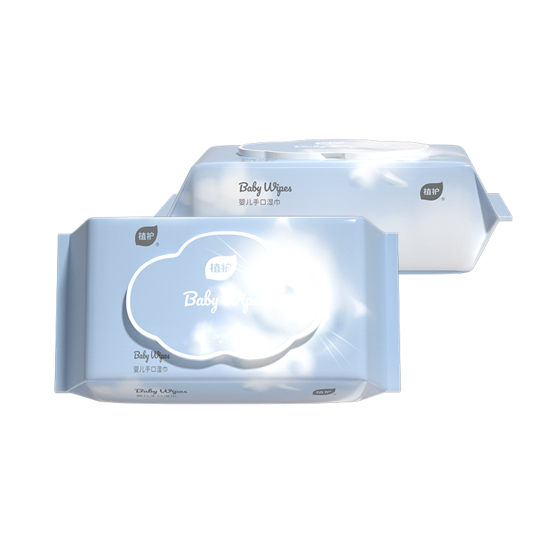植护 婴儿 手口湿巾 140*180mm -60片*2包