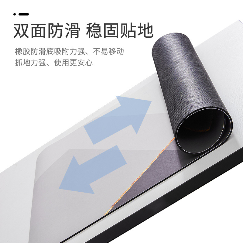 添福运 硅藻泥地垫软垫简约地垫防滑垫硅藻泥浴室吸水垫卫生间家用速干软地垫洗手台厕所门口防滑垫脚垫卫生间门口吸水地垫浴室脚高清大图