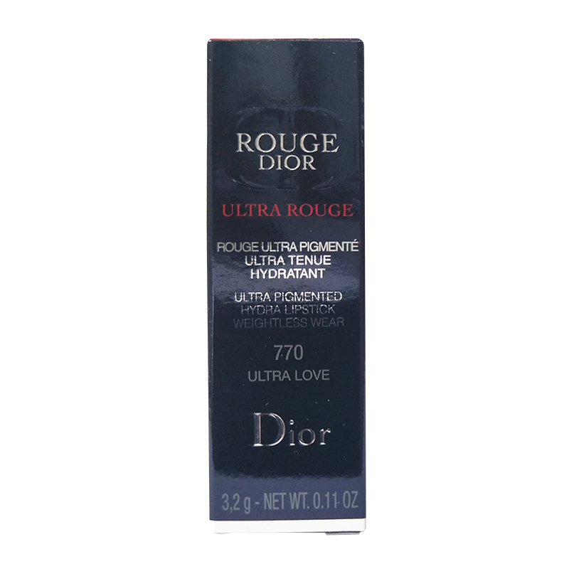 [国内专柜版]迪奥(Dior)烈艳蓝金挚红唇膏3.2g #770