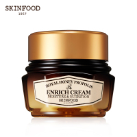 skinfood思亲肤 蜂蜜活颜蜂胶面霜 温和补水滋润 水润弹性肌肤 三重补水 注入营养 强化屏障 63ml