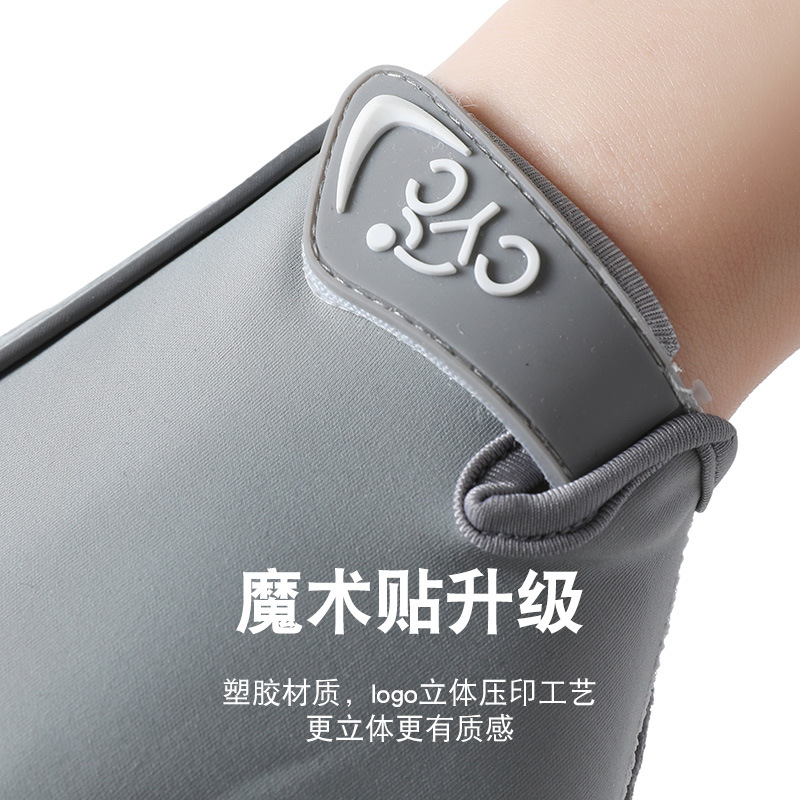 健身手套女薄款半指运动户外骑行男款硅胶防滑健身防起茧单杠锻炼高清大图