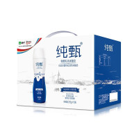 【6月产】蒙牛(MENGNIU) 纯甄 高端轻酪乳风味酸奶230g*10瓶