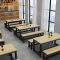 匡大餐桌阅览室桌子 1.2米食堂钢架餐厅桌子 KDT952