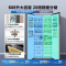 美的606对开双开门大容量超薄嵌入风冷无霜变频家用冰箱605升级款