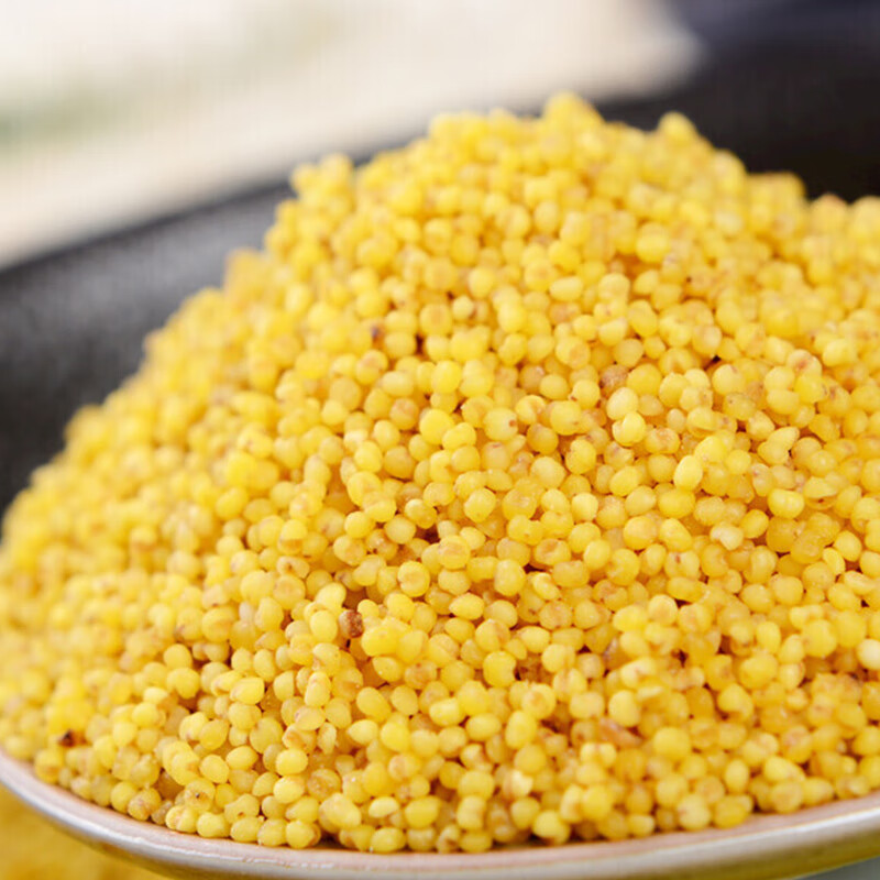 小黄米 袋装500g高清大图