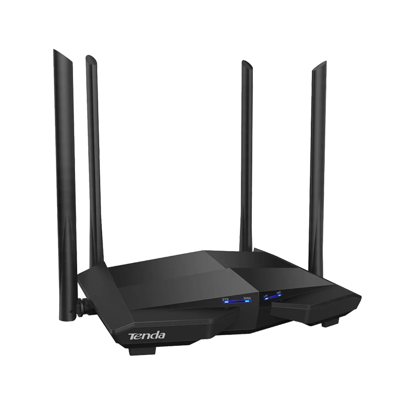 腾达(Tenda)AC10 1200Mbps穿墙双千兆无线路由器 5G双频智能全千兆路由 WiFi信号放大