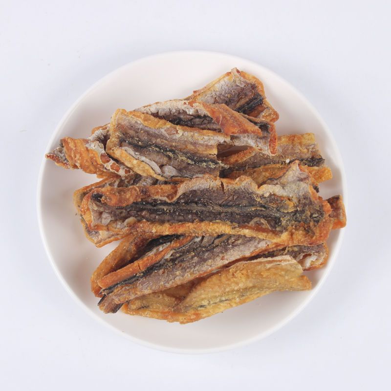 现烤鳗鱼干鳗鱼片 好吃不长胖发胖健康零食即食海鲜 原味500g